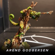 Saurian Chameleon by Arend Godbersen (May 2022 Painting Contest 2nd Place)
