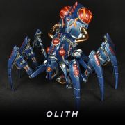 Robot Forge Spider by Olith (Dec 2021 Painting 3rd Place)