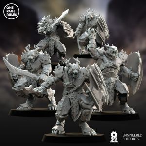 Official Beastmen Elites Models
